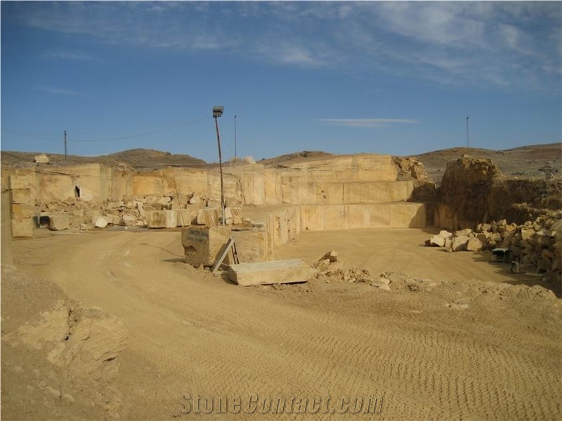 Yellow Travertine