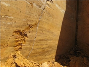 Yellow Travertine
