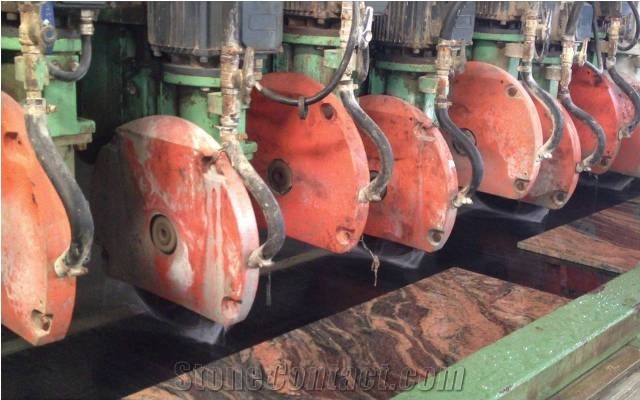 African Multicolor Granite Buruku Quarry