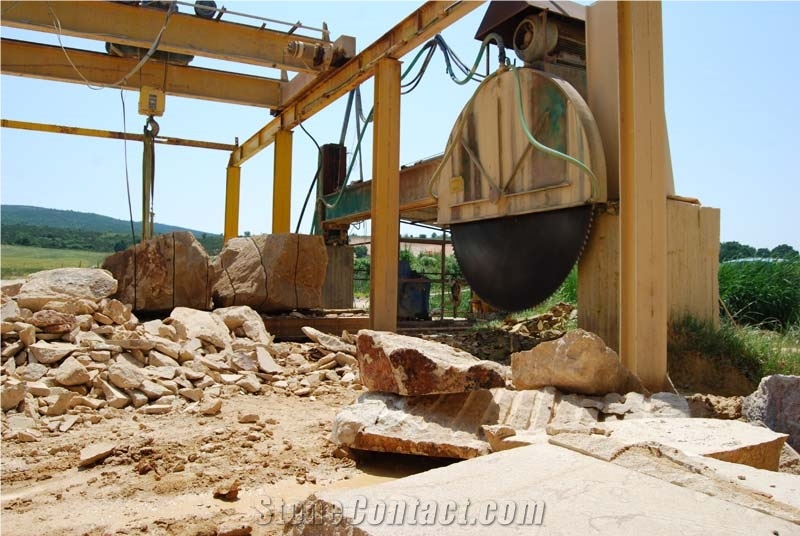 Mandras Sandstone Xanthi Quarry