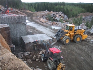 Baltic Brown Granite Quarry
