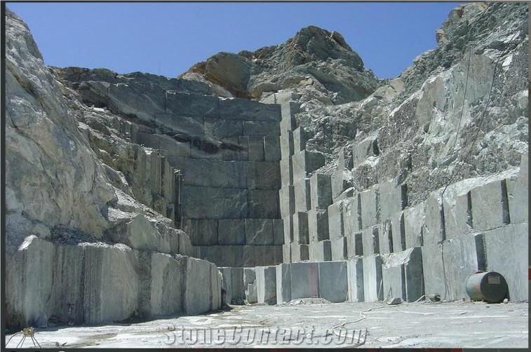 Tinos Green Marble Quarry