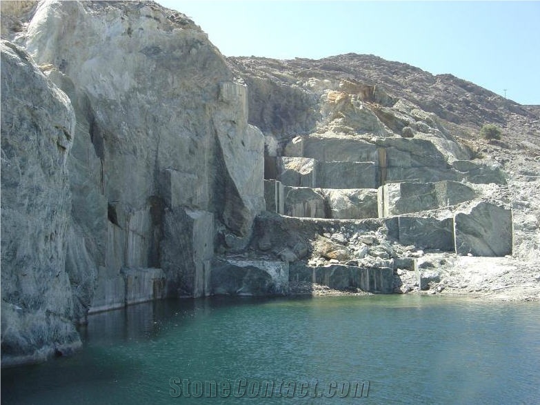 Tinos Green Marble Quarry