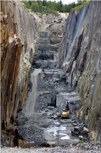 Duvhult Basalt, Duvhult Granite, Finegrained Black, Duvhult Diabase, Black Diabase Quarry