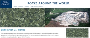 Baltic Green Granite Quarry 27, Ylamaa