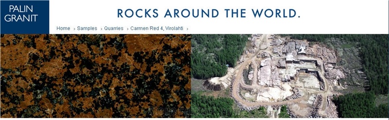 Carmen Red Granite- Virolahti Granite Quarry