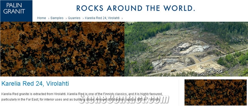 Karelia Red Granite Quarry 24, Virolahti