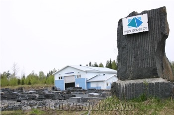 PG Black Granite 26, Varpaisjarvi Black Granite Quarry