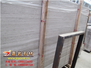 Grey wooden marble quarry