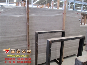Grey wooden marble quarry