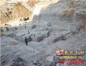 White Grain Wooden Marble Quarry