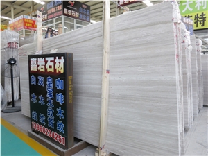 White Grain Wooden Marble Quarry