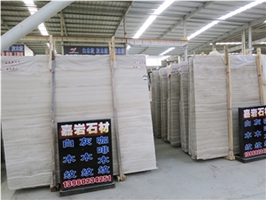White Grain Wooden Marble Quarry