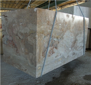 Il Sassone Travertino Scabas - Travertino Di Rapolano Quarry