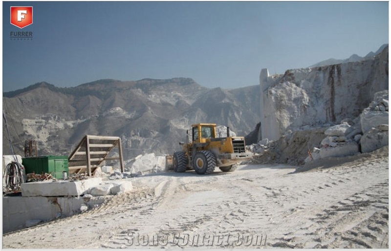 Calocara Furrer Statuario Venato Marble Quarry