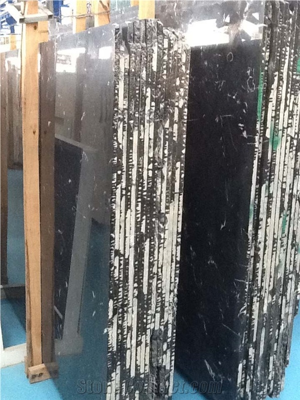 Nero Crystal Marble Quarry