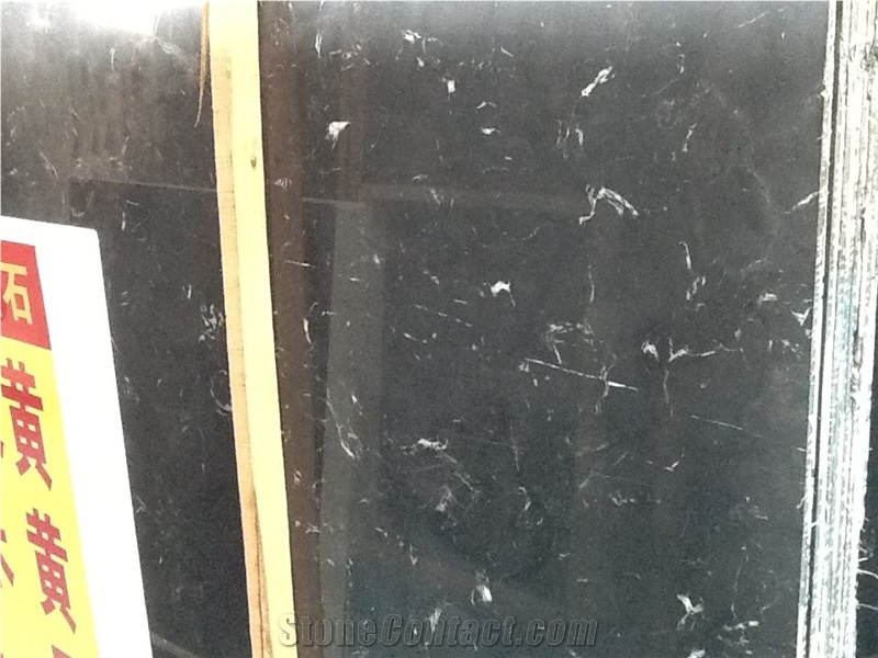 Nero Crystal Marble Quarry