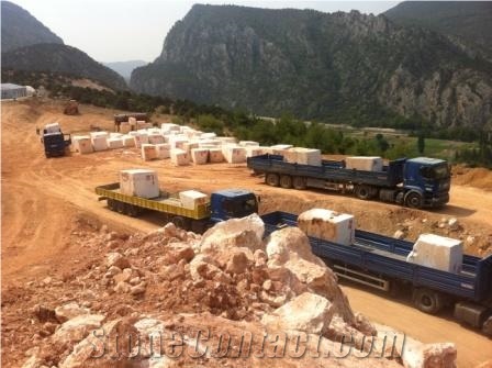 Rosalia Marble Bilecik Quarry