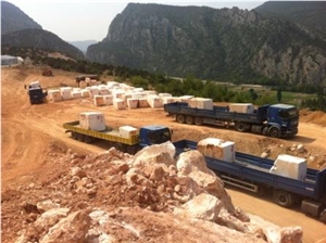 Rosalia Marble Bilecik Quarry