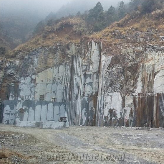 Silver Wave Marble - Kenya Black Marble Quarry