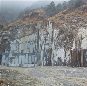 Silver Wave Marble - Kenya Black Marble Quarry