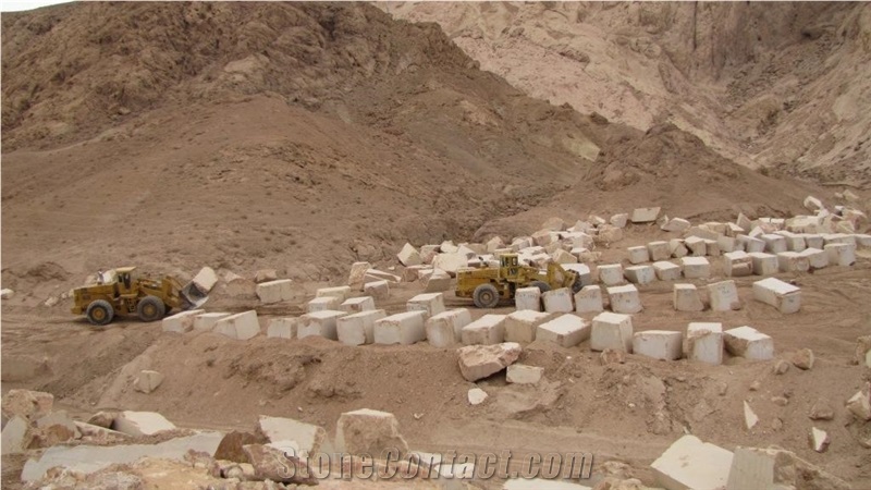 Shiraz Beige Marble Quarry