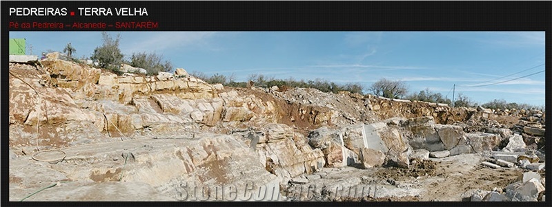 Terra Velha Azul Monica Limestone Quarry