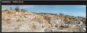 Terra Velha Azul Monica Limestone Quarry