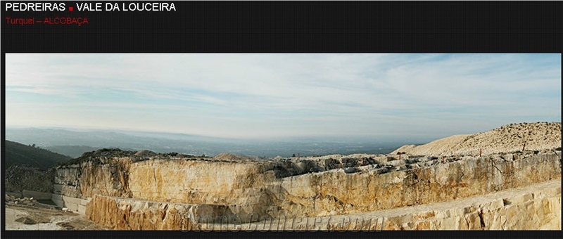 Vale da Louceria Beige Perola Limestone Quarry