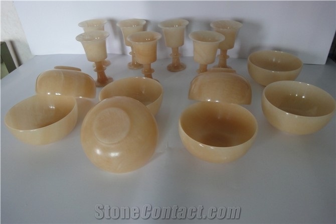 Wooden Yellow Onyx Quarry