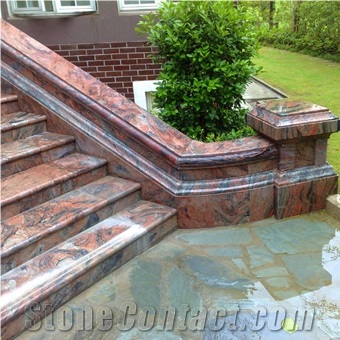 China Multicolor Red Granite Quarry