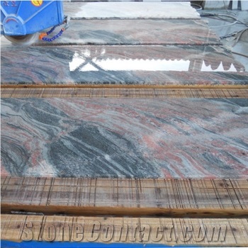 China Multicolor Red Granite Quarry