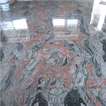 China Multicolor Red Granite Quarry
