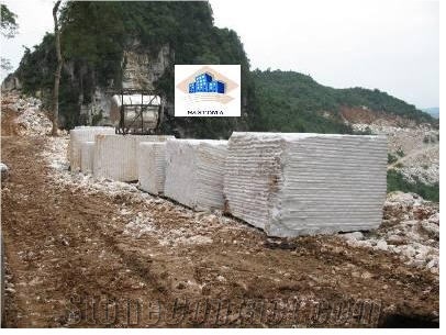 Vietnam Crystal White Marble Quarry