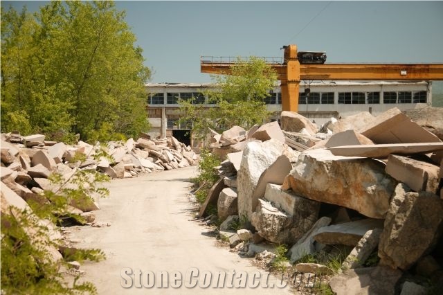Bulgaria Red Porphyry Quarry