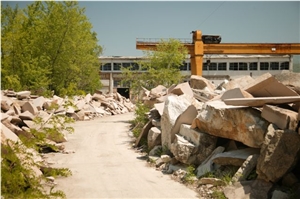 Bulgaria Red Porphyry Quarry