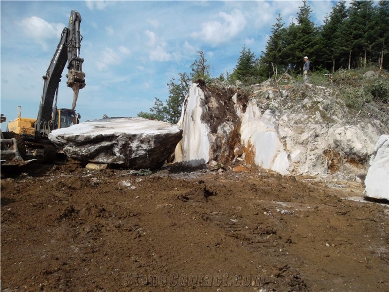 Olivium Grey Marble Quarry