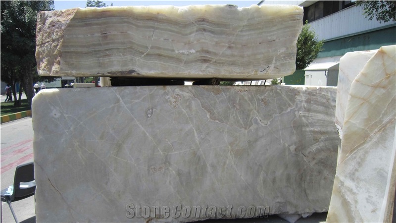 Persian White Onyx Quarry