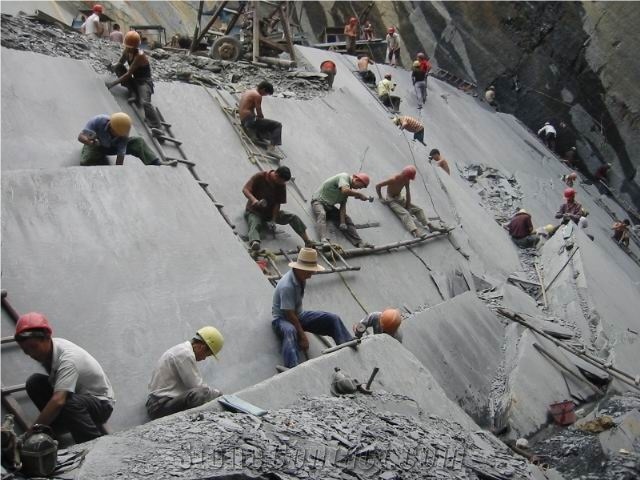 Dark Grey Slate Quarry