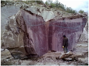 Rosso Laguna Marble Mugla Quarry