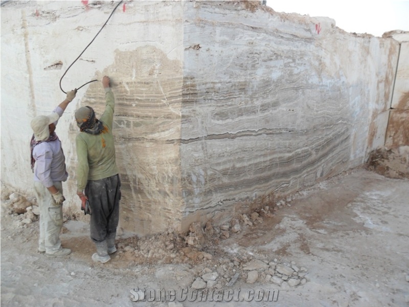 Brown Tra-Onyx Quarry