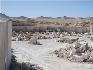 New Beige Marble Quarry