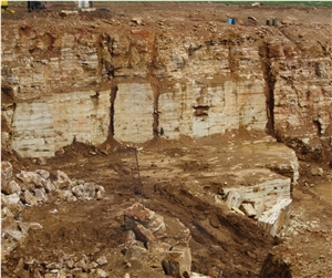 RH White Onyx Quarry