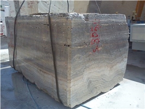 Persian Silver Travertine Quarry