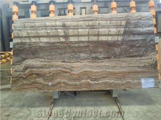 Persian Silver Travertine Quarry