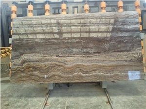 Persian Silver Travertine Quarry