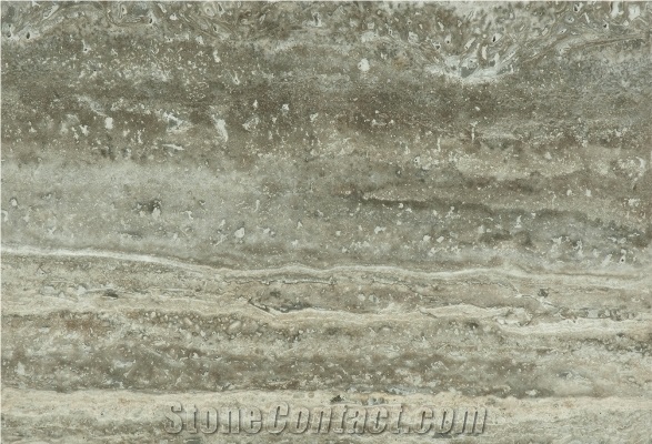 Persian Silver Travertine Quarry