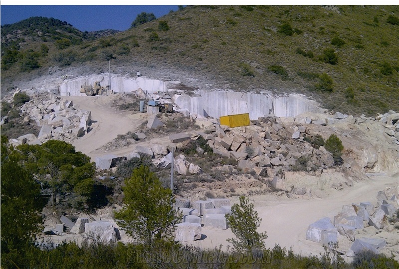 Prague Emperador Marble Quarry