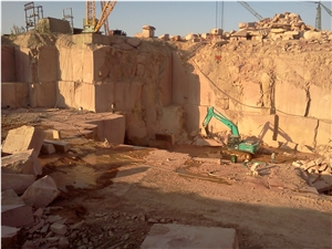 Lakha Red Granite quarry