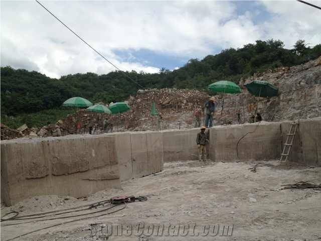 Grey Wood Marble Quarry
